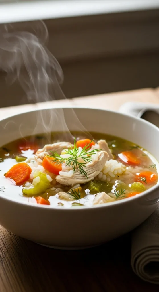 13. Chicken and Rice Soup