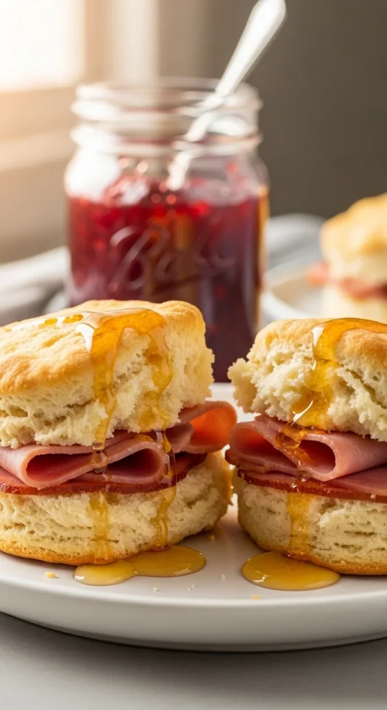 13. Country Ham and Biscuits