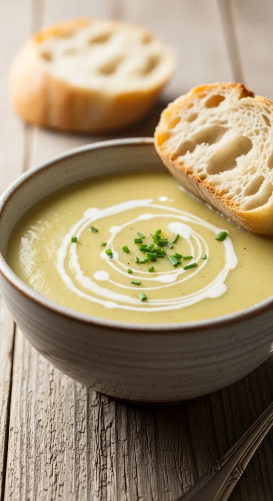 13. Creamy Potato Leek Soup