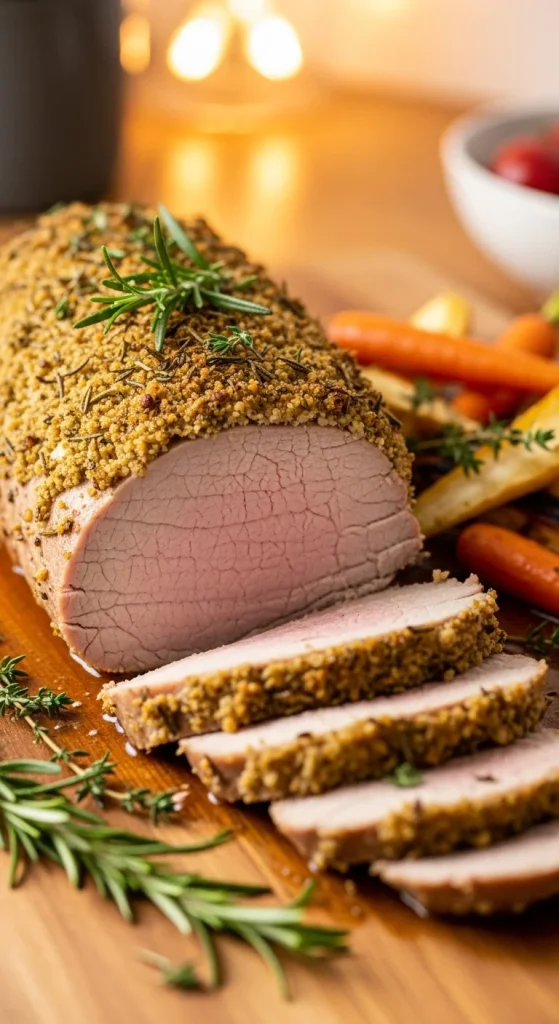 13. Herb-Crusted Pork Tenderloin