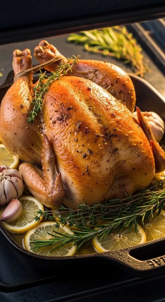 13. Lemon Herb Roasted Chicken