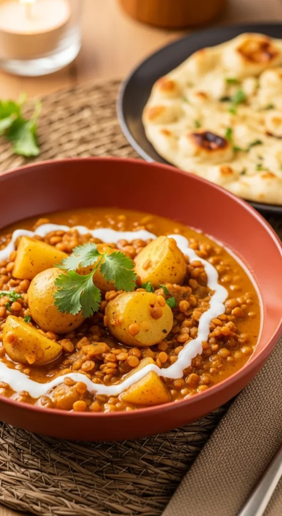 13. Lentil and Potato Curry