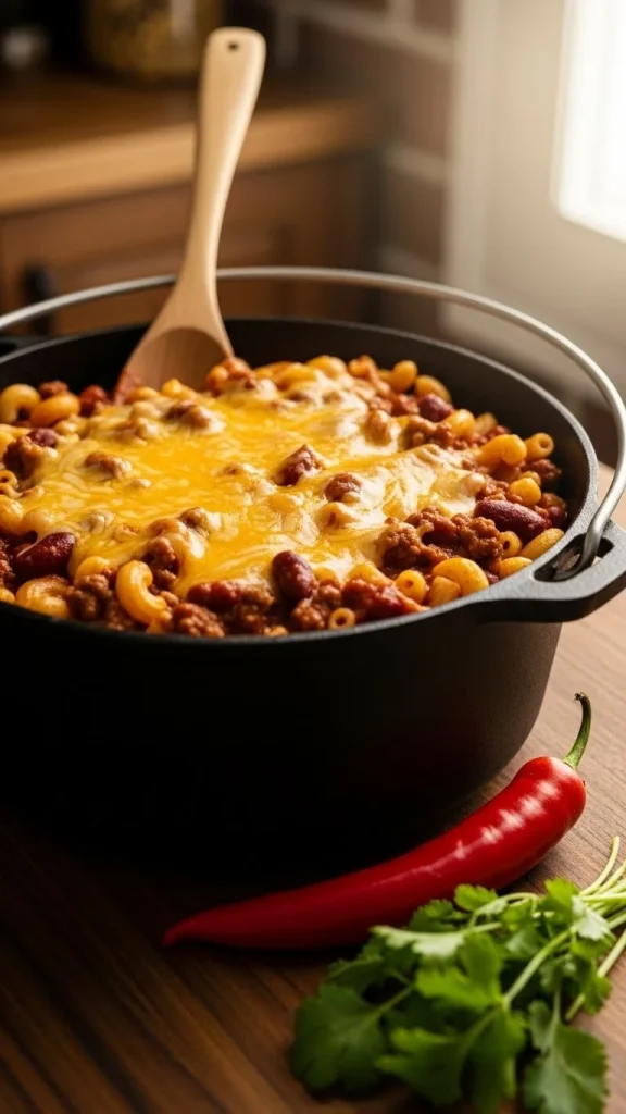 13. One-Pot Chili Mac