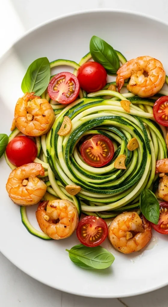 13. Zucchini Noodle Stir-Fry