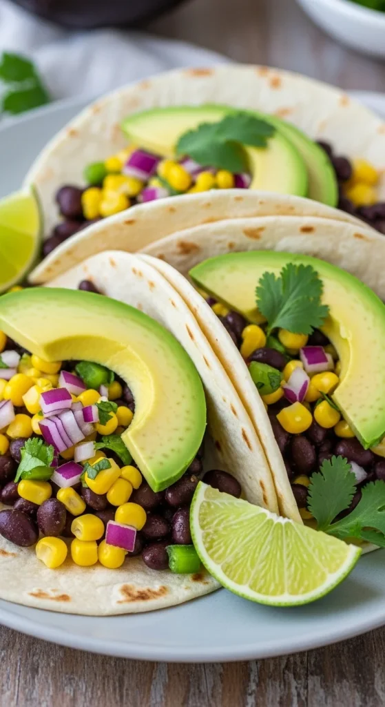 14. Black Bean Tacos