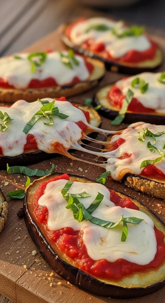 14. Eggplant Pizza Bites