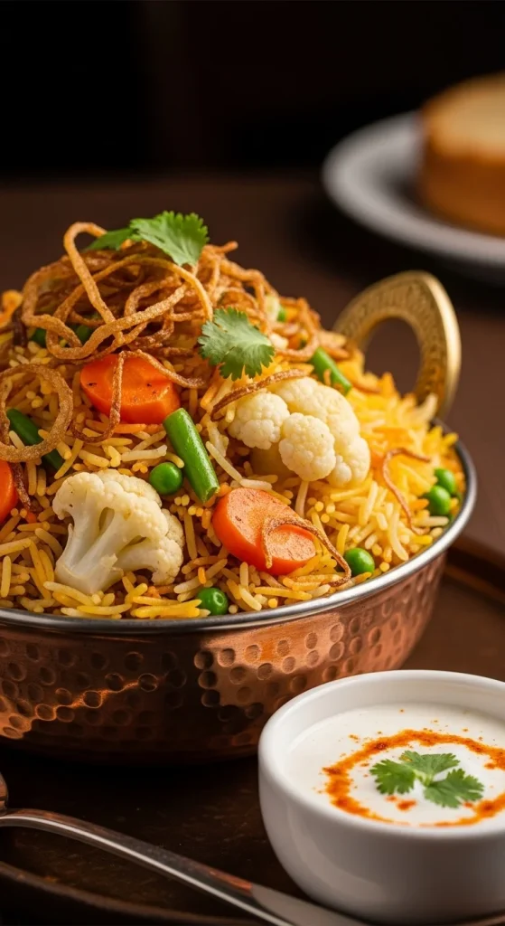 14. Indian Vegetable Biryani
