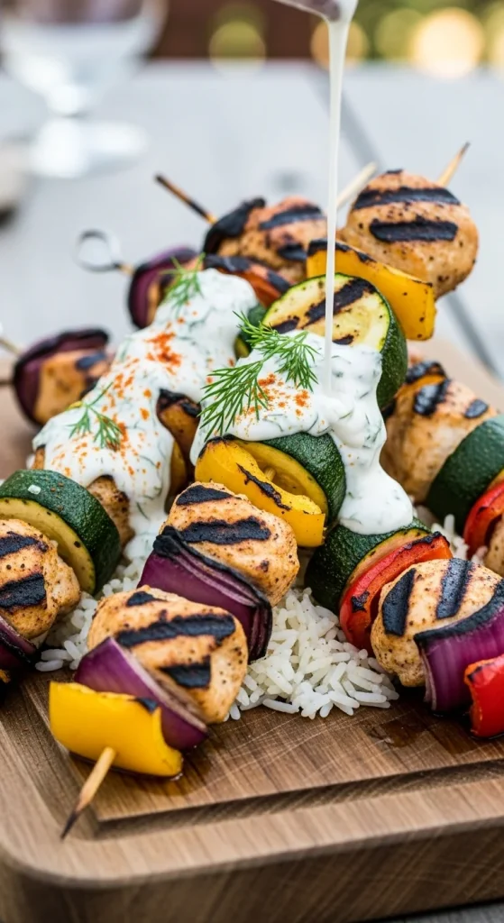 14. Mediterranean Chicken Skewers