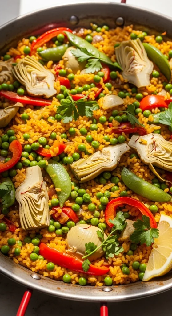 14. One-Pot Veggie Paella