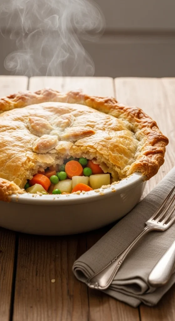 14. Rustic Vegetable Pot Pie