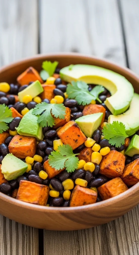 14. Sweet Potato Black Bean Bowl