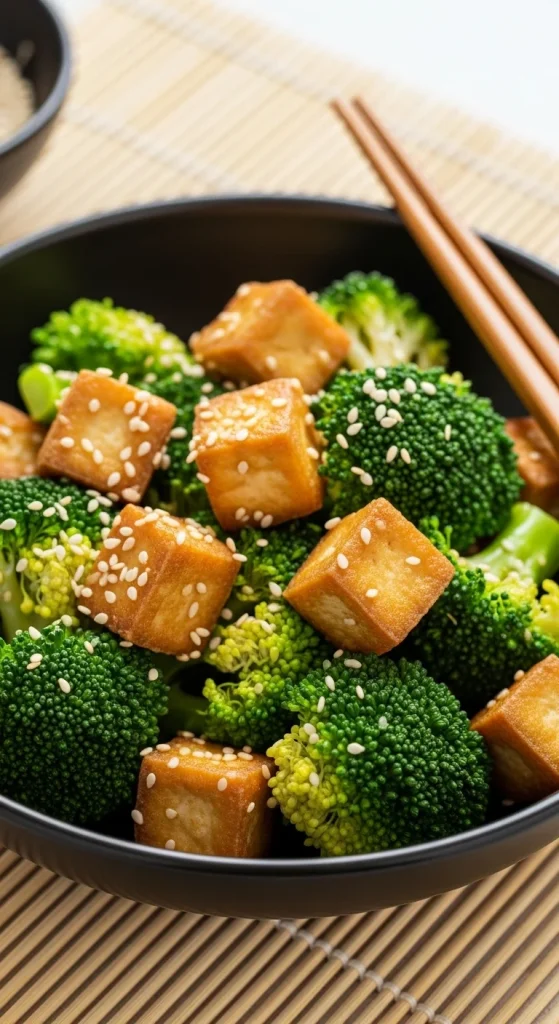 14. Tofu and Broccoli Stir-Fry