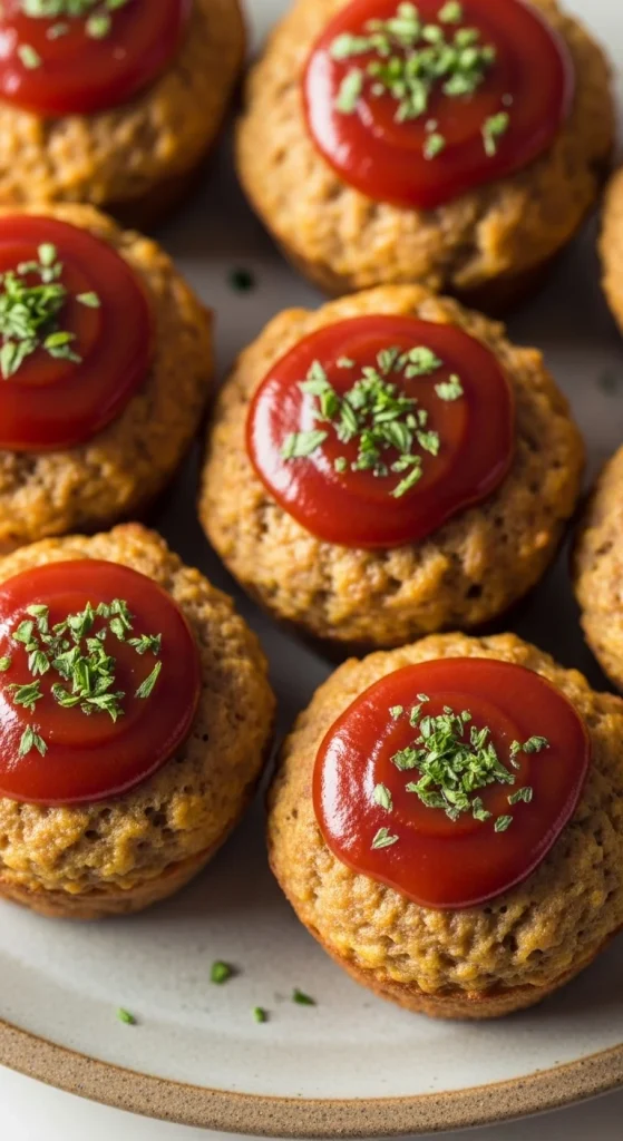 14. Turkey and Veggie Meatloaf Muffins