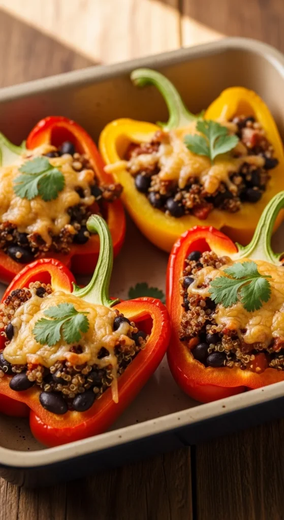 14. Vegetarian Stuffed Peppers