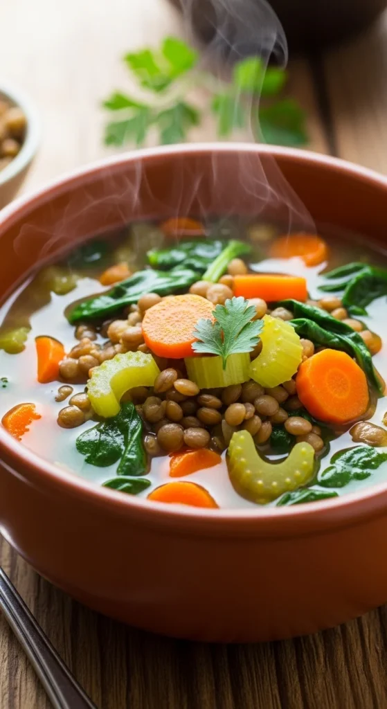 14. Veggie-Packed Lentil Soup