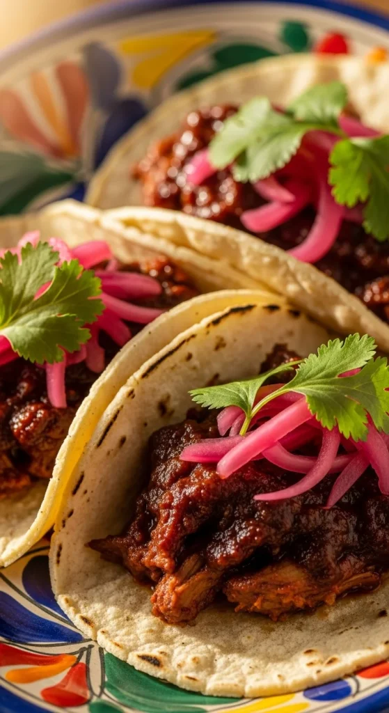 15. Ancho Chile Pork Tacos