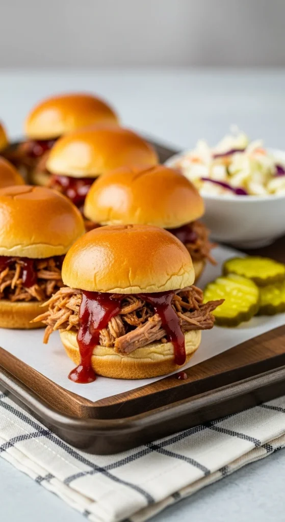 15. BBQ Pulled Pork Sliders