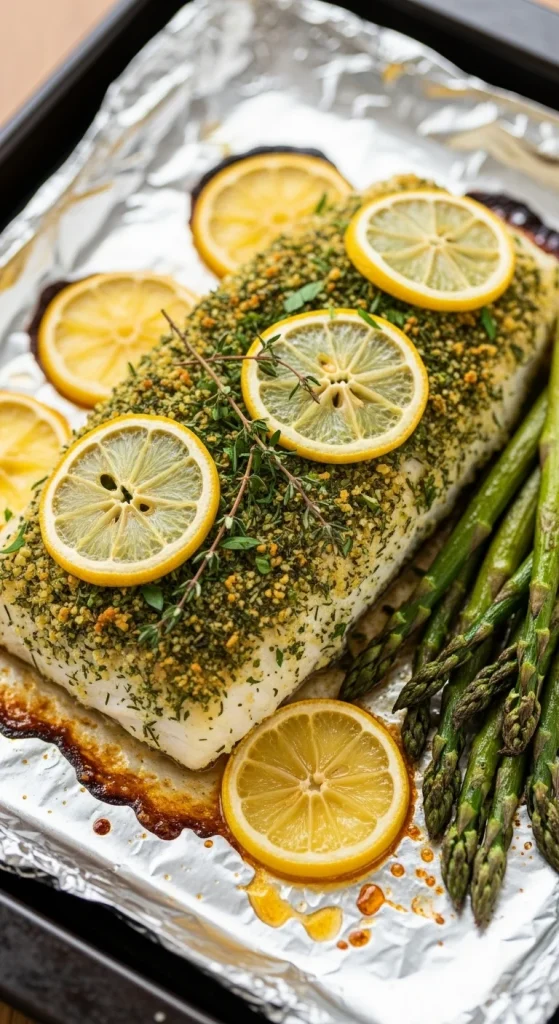 15. Baked Cod with Herbs