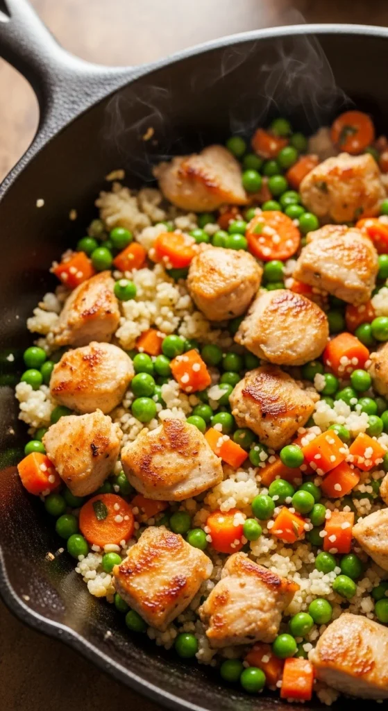 15. Chicken Cauliflower Rice Stir