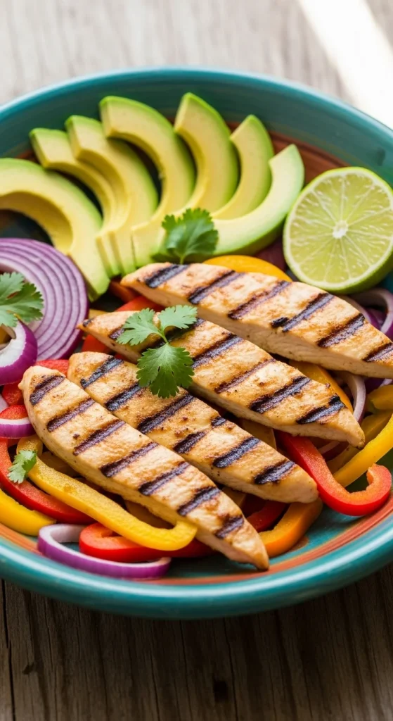 15. Chicken Fajita Bowls