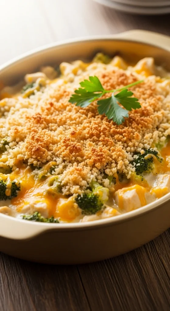 15. Chicken and Broccoli Casserole