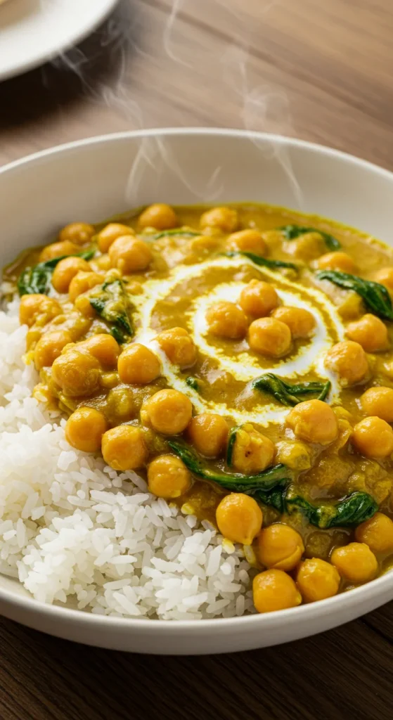 15. Chickpea Curry