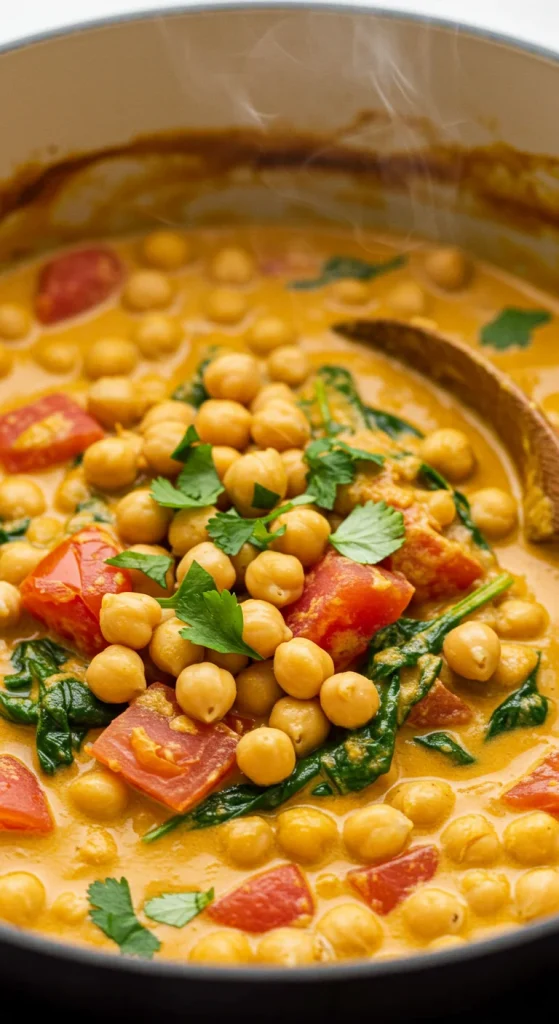 15. Coconut Chickpea Curry
