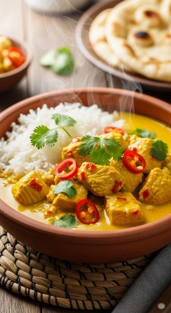 15. Coconut Curry Chicken