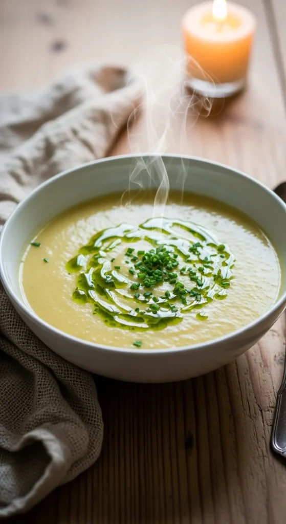 15. Creamy Parsnip and Leek Soup