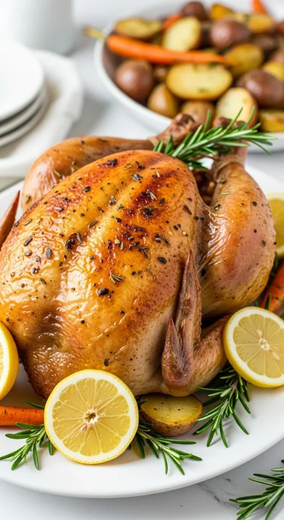 15. Lemon Herb Roasted Chicken