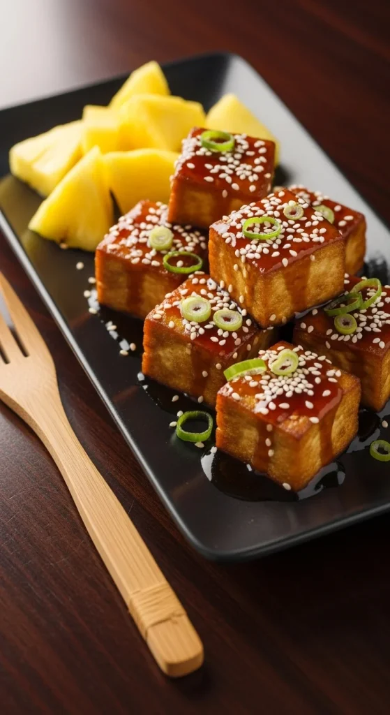 15. Slow Cooker Teriyaki Tofu