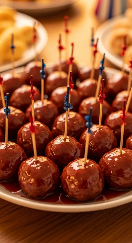 16. Crockpot Meatballs