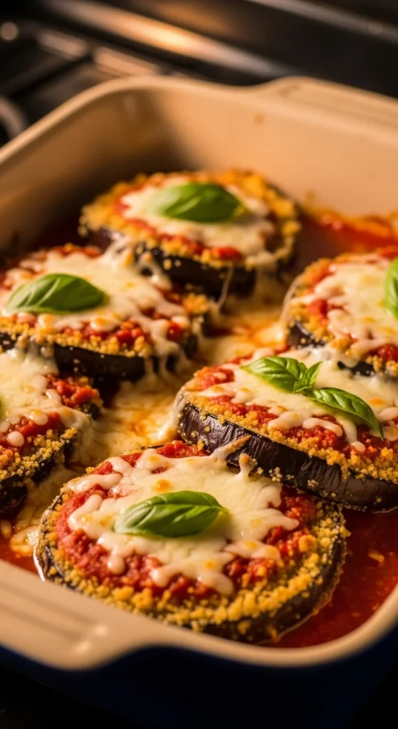 16. Eggplant Parmesan