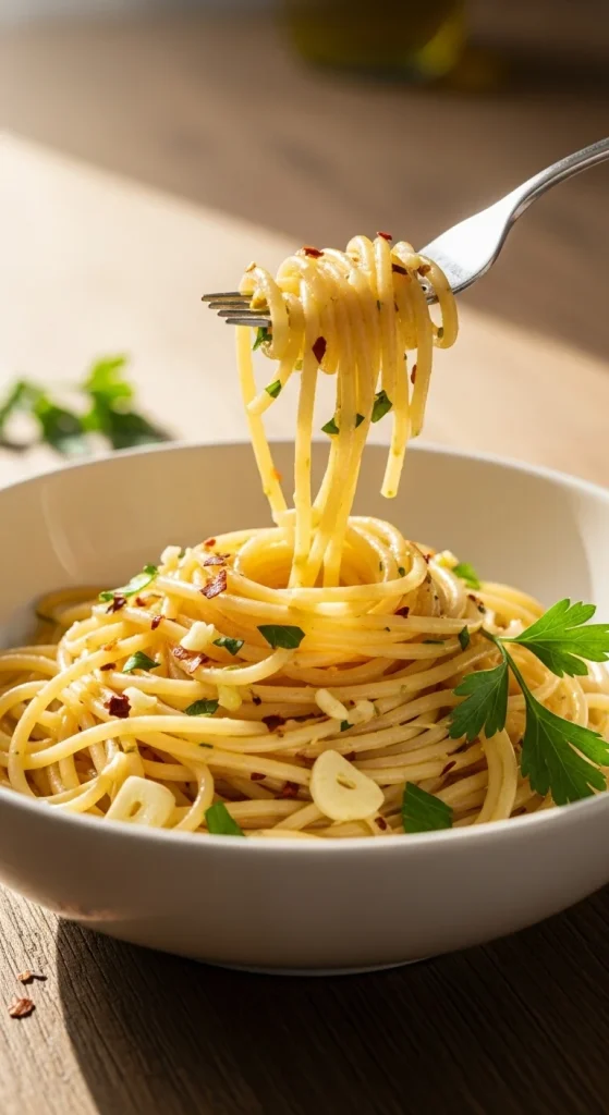 16. Gluten-Free Spaghetti Aglio e Olio