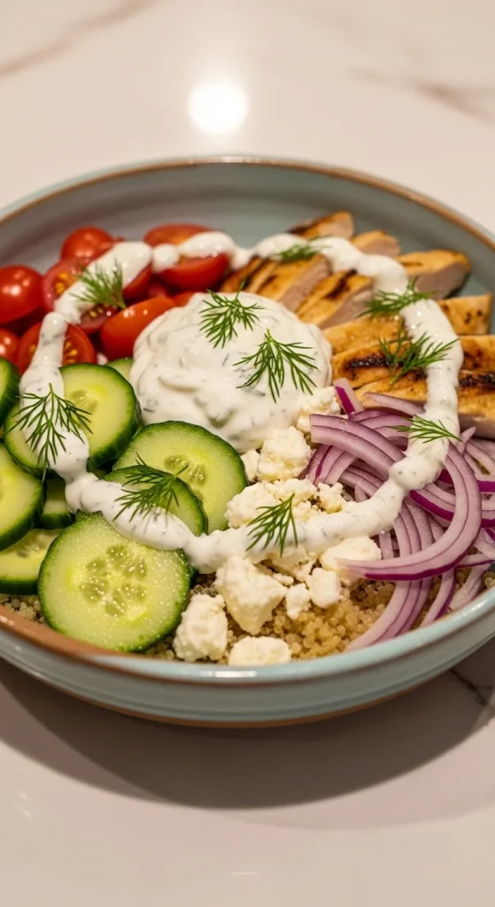 16. Greek Chicken Bowls