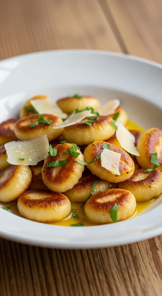 16. Lemon Garlic Butter Gnocchi