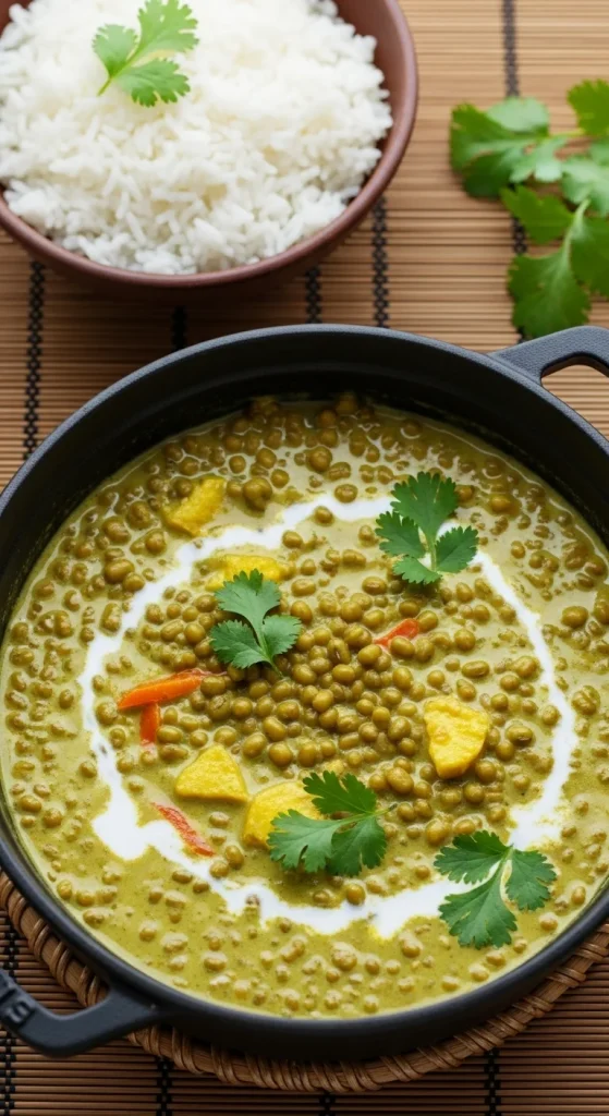 16. Mung Bean and Coconut Curry