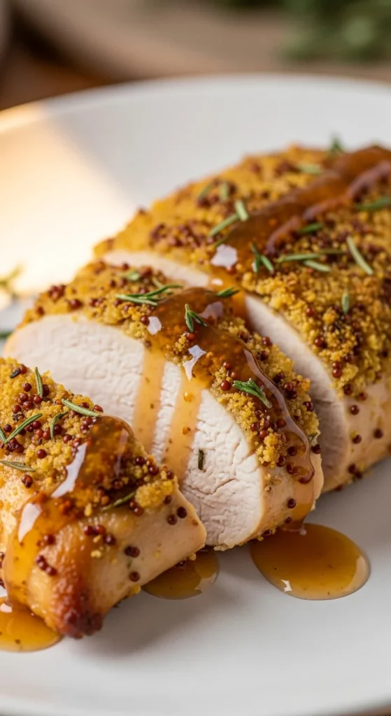 16. Mustard Herb Chicken