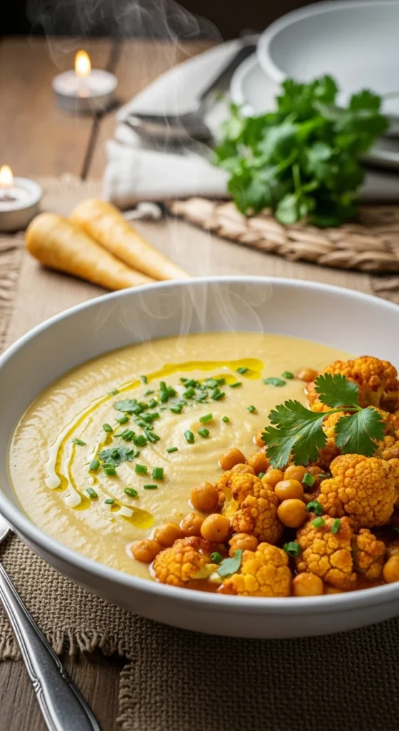 16. Roasted Cauliflower and Chickpea Curry