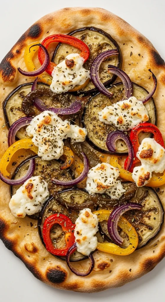 16. Roasted Veggie Flatbread