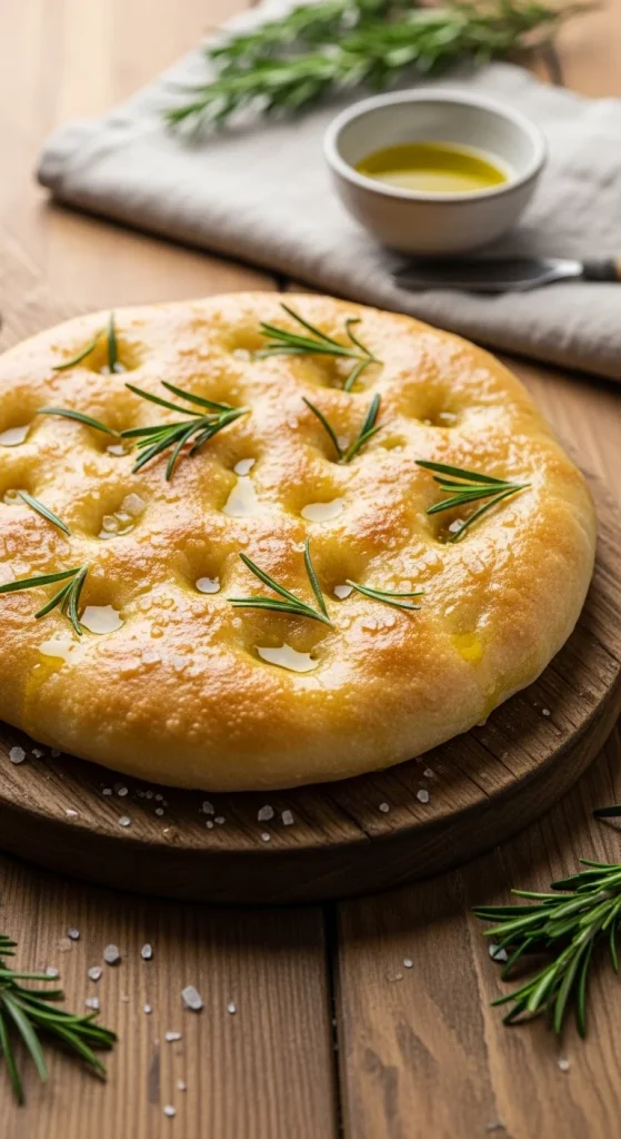 16. Rosemary Garlic Focaccia