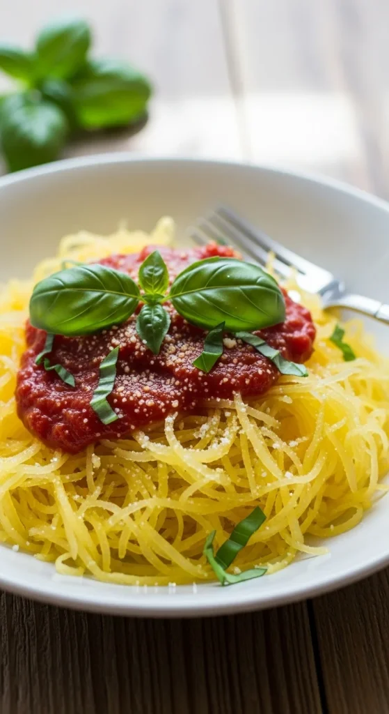 16. Spaghetti Squash with Marinara