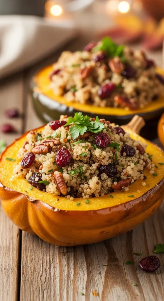 16. Stuffed Acorn Squash