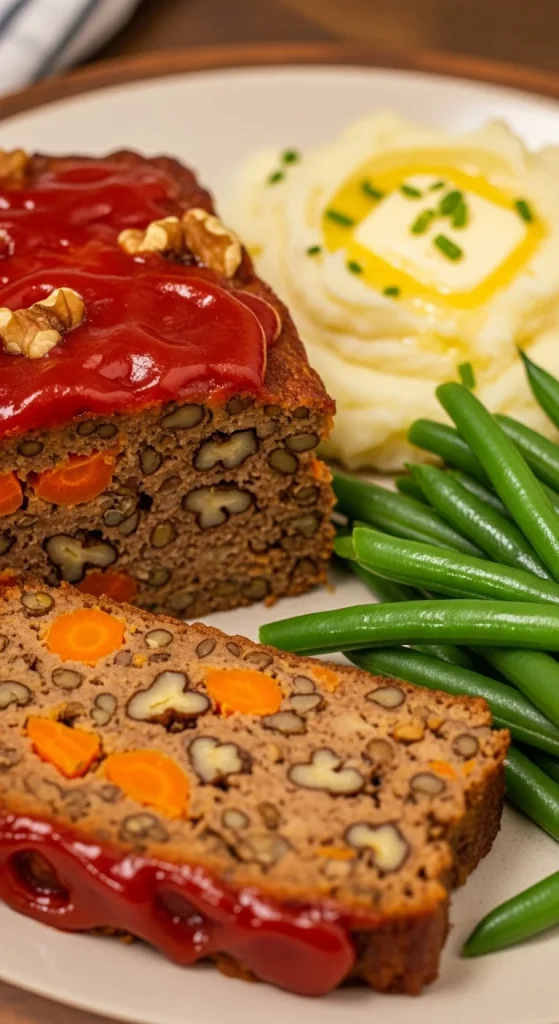 16. Vegan Lentil Loaf