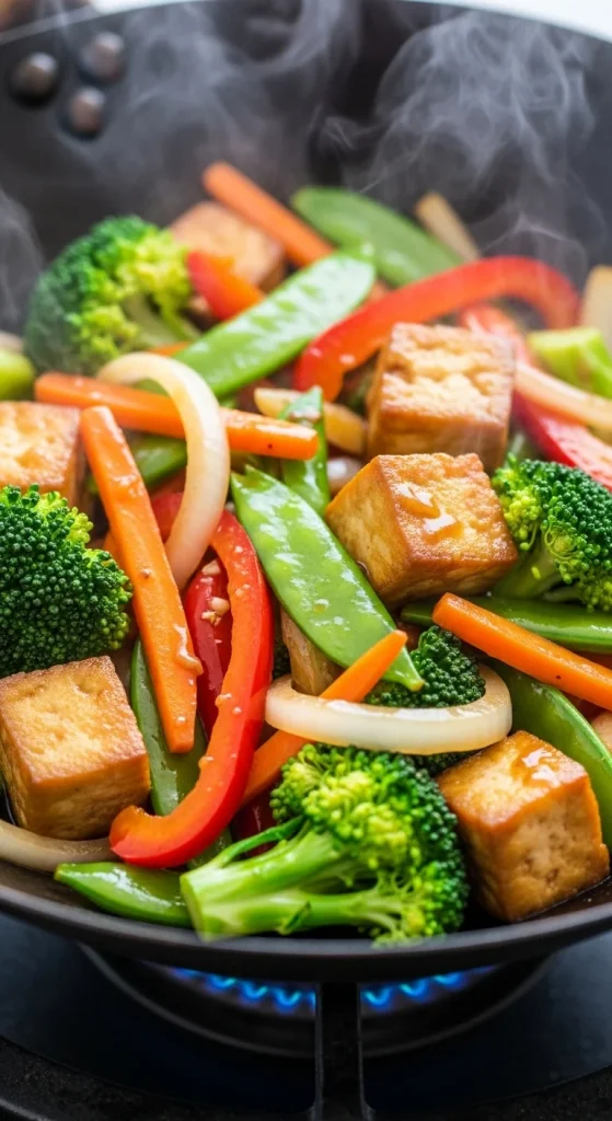 16. Vegetable Stir-Fry with Tofu