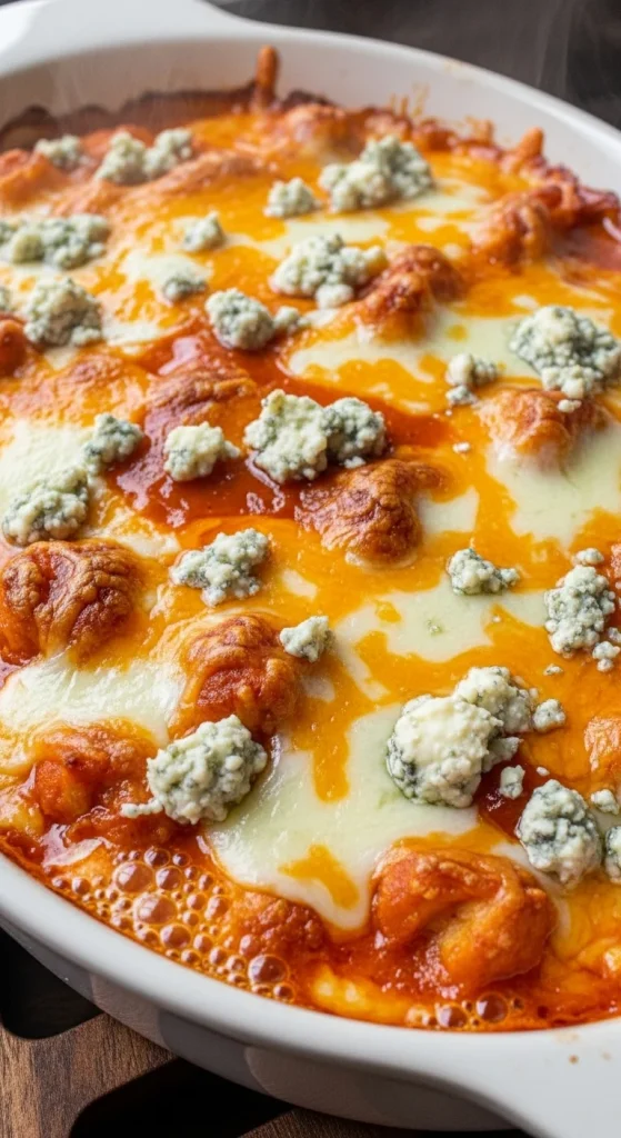 17. Buffalo Chicken Casserole