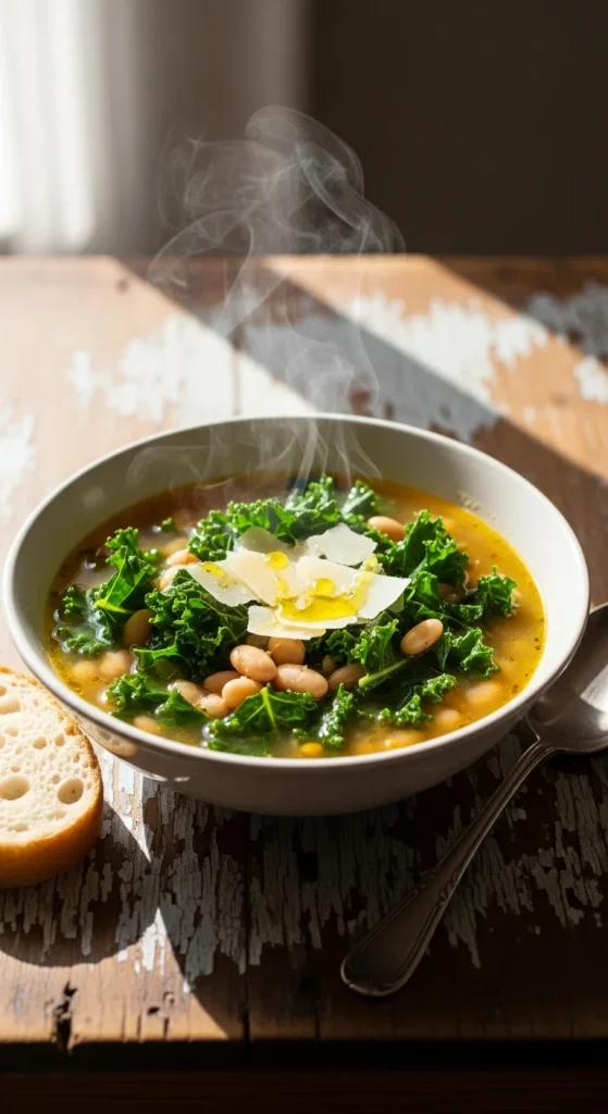 17. Kale and White Bean Soup