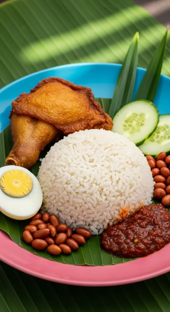 17. Malaysian Nasi Lemak