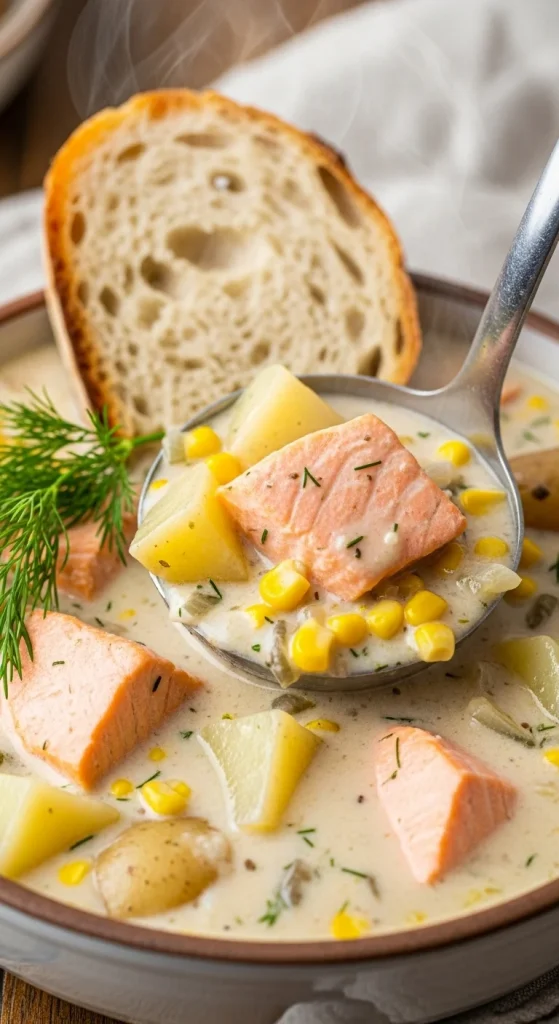 17. Salmon Chowder