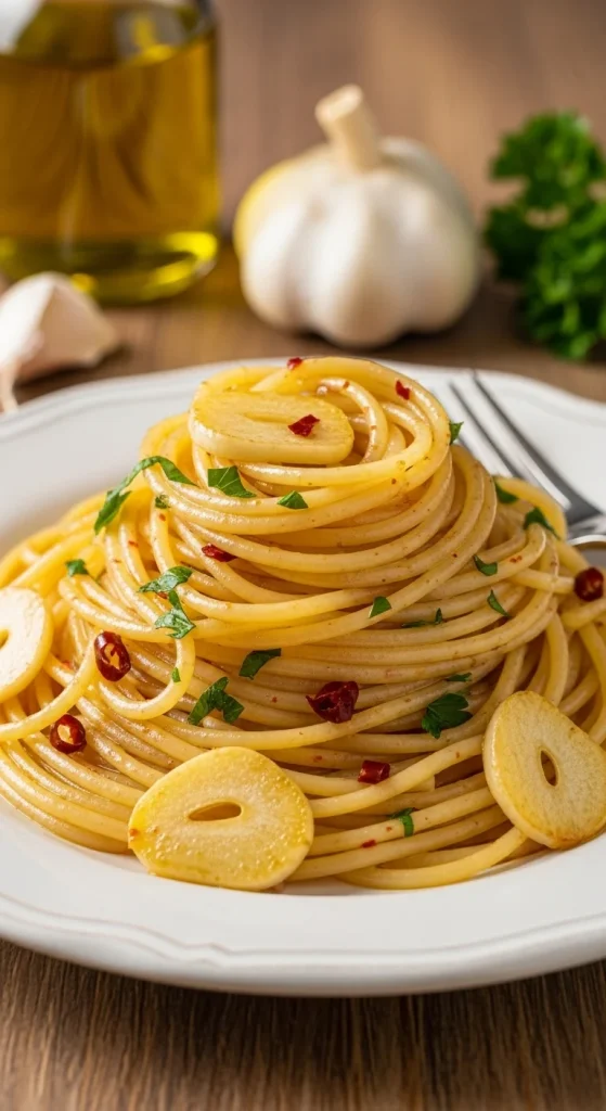 17. Spaghetti Aglio e Olio